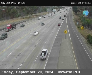 (C094) NB 805 : 47th Street (on ramp)