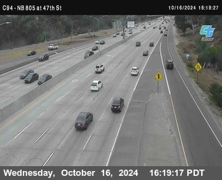 (C094) NB 805 : 47th Street (on ramp)