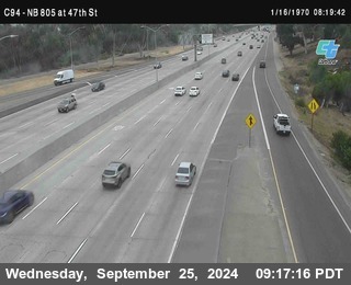 (C094) NB 805 : 47th Street (on ramp)