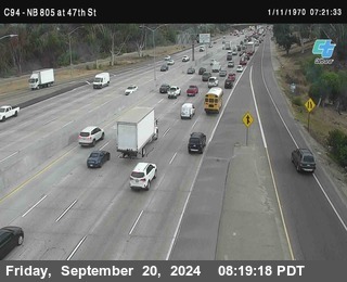 (C094) NB 805 : 47th Street (on ramp)