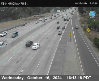 (C094) NB 805 : 47th Street (on ramp)