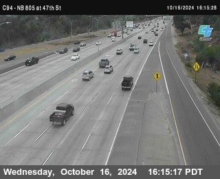 (C094) NB 805 : 47th Street (on ramp)