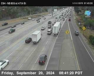 (C094) NB 805 : 47th Street (on ramp)