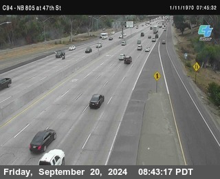 (C094) NB 805 : 47th Street (on ramp)