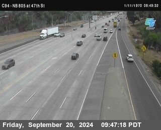 (C094) NB 805 : 47th Street (on ramp)