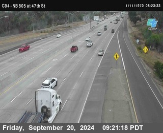 (C094) NB 805 : 47th Street (on ramp)