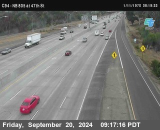 (C094) NB 805 : 47th Street (on ramp)