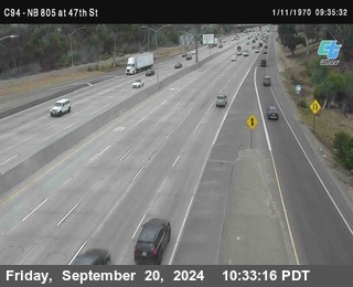 (C094) NB 805 : 47th Street (on ramp)