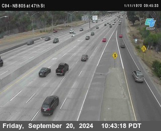 (C094) NB 805 : 47th Street (on ramp)