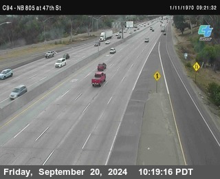 (C094) NB 805 : 47th Street (on ramp)