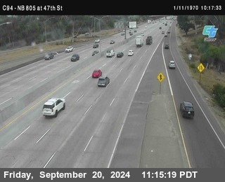 (C094) NB 805 : 47th Street (on ramp)