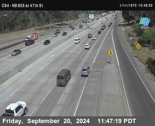 (C094) NB 805 : 47th Street (on ramp)