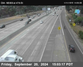 (C094) NB 805 : 47th Street (on ramp)