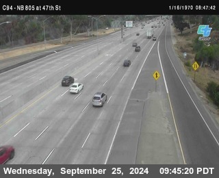 (C094) NB 805 : 47th Street (on ramp)