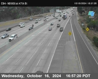 (C094) NB 805 : 47th Street (on ramp)