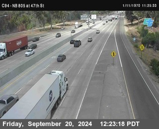 (C094) NB 805 : 47th Street (on ramp)