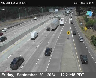 (C094) NB 805 : 47th Street (on ramp)