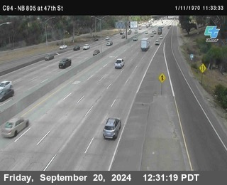 (C094) NB 805 : 47th Street (on ramp)