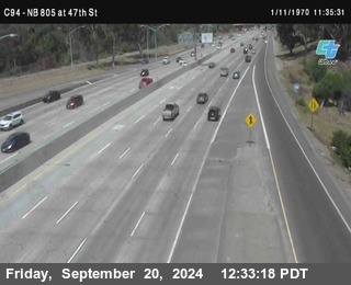 (C094) NB 805 : 47th Street (on ramp)