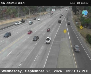 (C094) NB 805 : 47th Street (on ramp)