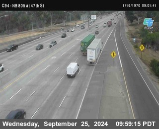 (C094) NB 805 : 47th Street (on ramp)