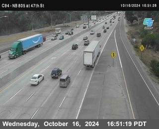 (C094) NB 805 : 47th Street (on ramp)