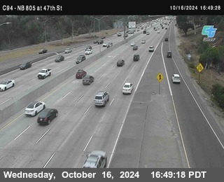 (C094) NB 805 : 47th Street (on ramp)