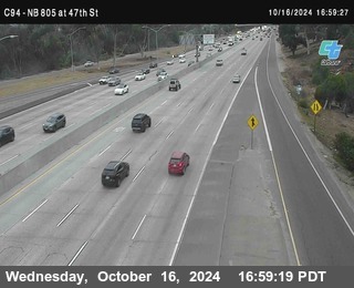 (C094) NB 805 : 47th Street (on ramp)