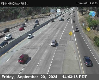 (C094) NB 805 : 47th Street (on ramp)