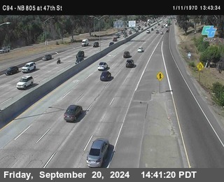 (C094) NB 805 : 47th Street (on ramp)