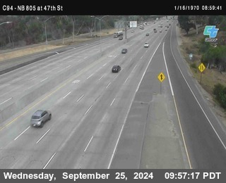 (C094) NB 805 : 47th Street (on ramp)