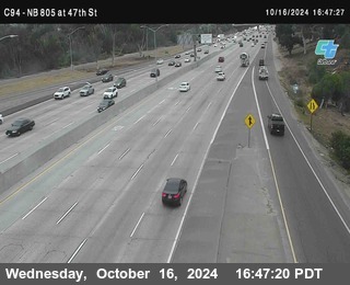 (C094) NB 805 : 47th Street (on ramp)