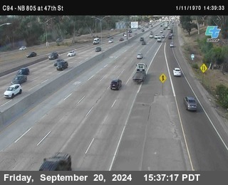 (C094) NB 805 : 47th Street (on ramp)