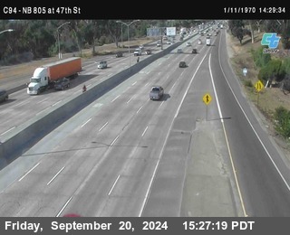 (C094) NB 805 : 47th Street (on ramp)