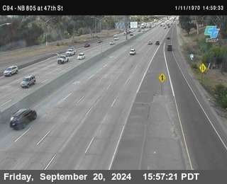 (C094) NB 805 : 47th Street (on ramp)