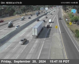 (C094) NB 805 : 47th Street (on ramp)