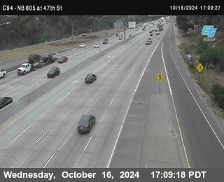 (C094) NB 805 : 47th Street (on ramp)