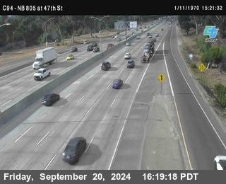 (C094) NB 805 : 47th Street (on ramp)