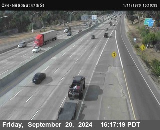 (C094) NB 805 : 47th Street (on ramp)