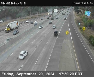 (C094) NB 805 : 47th Street (on ramp)