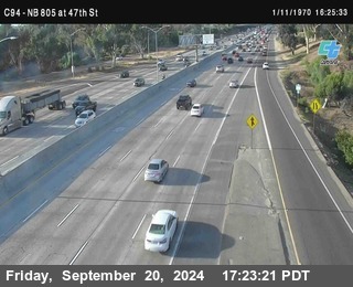 (C094) NB 805 : 47th Street (on ramp)