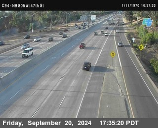 (C094) NB 805 : 47th Street (on ramp)