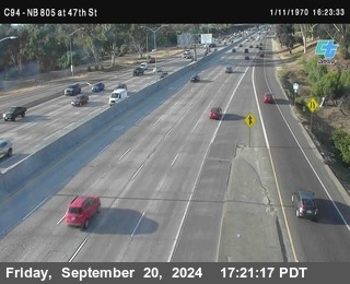 (C094) NB 805 : 47th Street (on ramp)