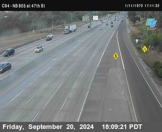 (C094) NB 805 : 47th Street (on ramp)