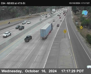 (C094) NB 805 : 47th Street (on ramp)