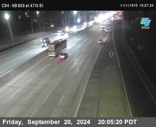 (C094) NB 805 : 47th Street (on ramp)