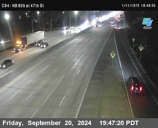 (C094) NB 805 : 47th Street (on ramp)