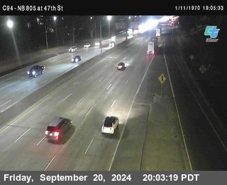 (C094) NB 805 : 47th Street (on ramp)