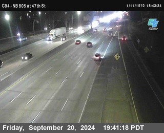 (C094) NB 805 : 47th Street (on ramp)