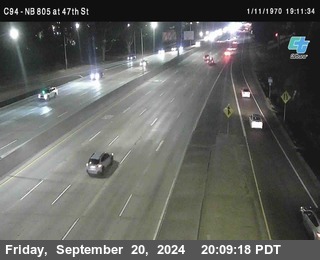 (C094) NB 805 : 47th Street (on ramp)